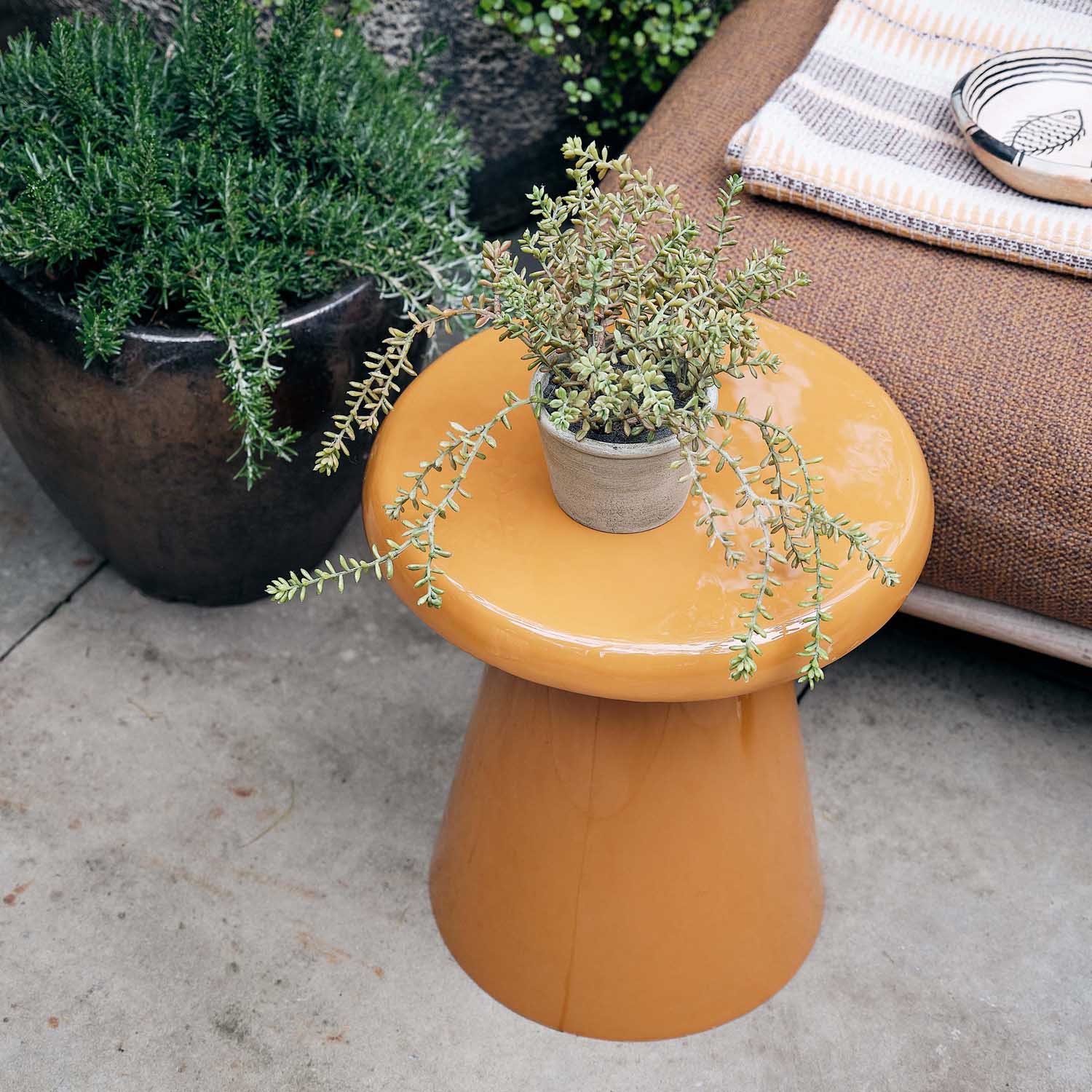 Monroe Enamel Side Table - Image 6