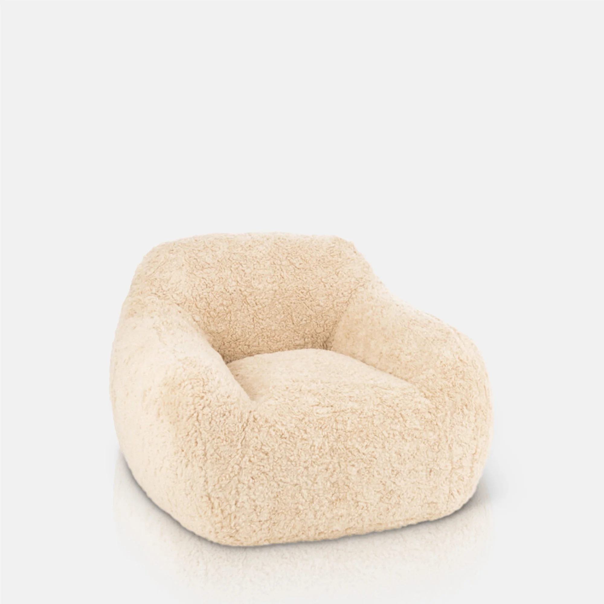 Monroe Faux Shearling Armchair - Image 4
