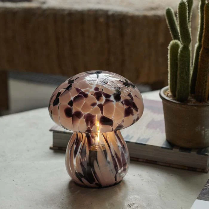 Mushroom Portable Table Lamp, Dusk