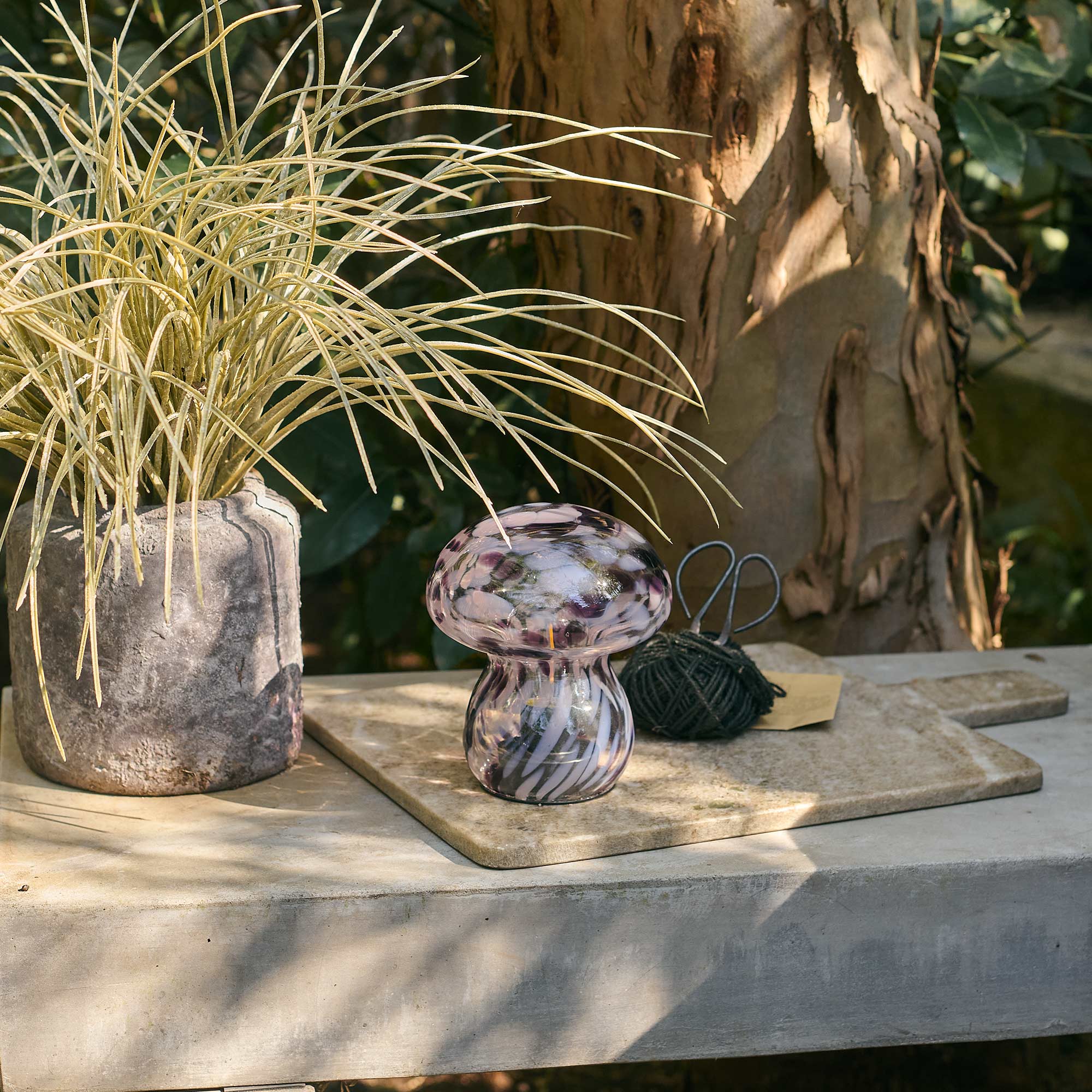 Mushroom Portable Table Lamp, Dusk - Image 3