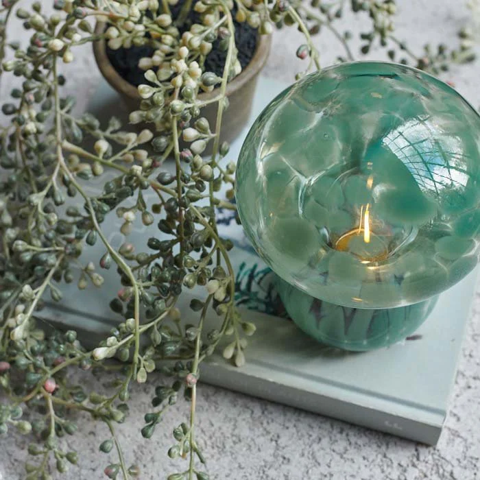 Mushroom Portable Table Lamp, Forest Green - Image 5