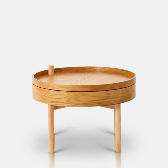 Nandane Revolving Side Table - Image 4