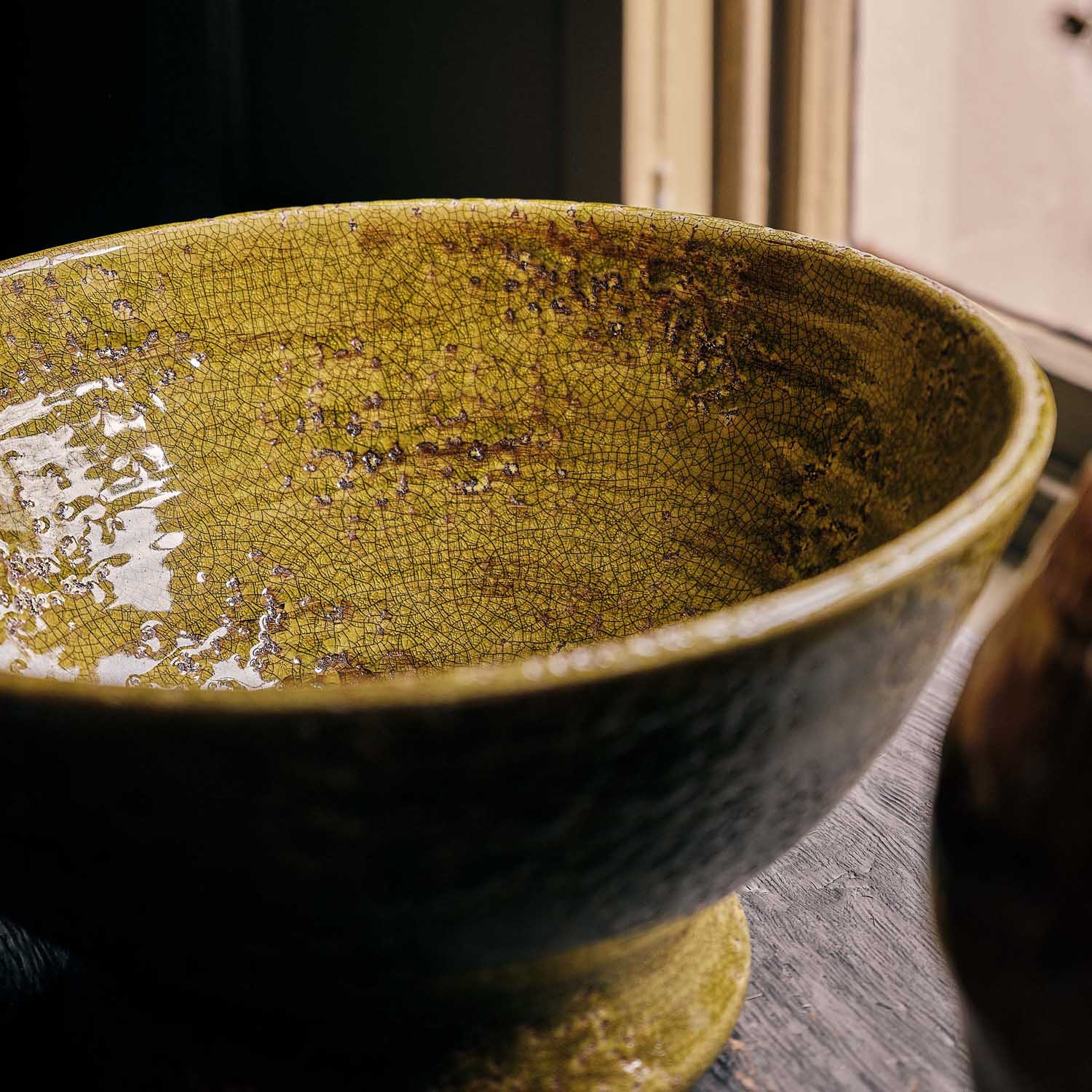 Oaksey Glazed Terracotta Bowl - Image 3