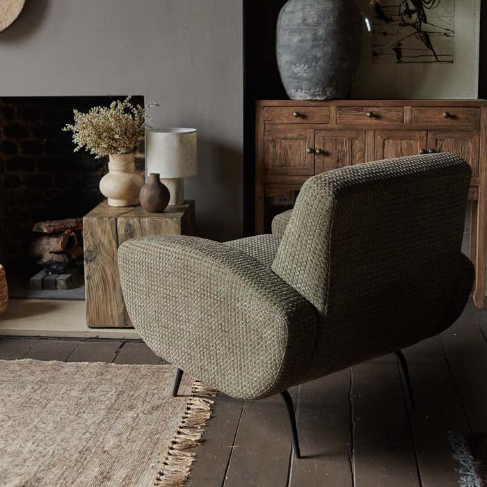 Orleans Patterned Armchair - Image 3