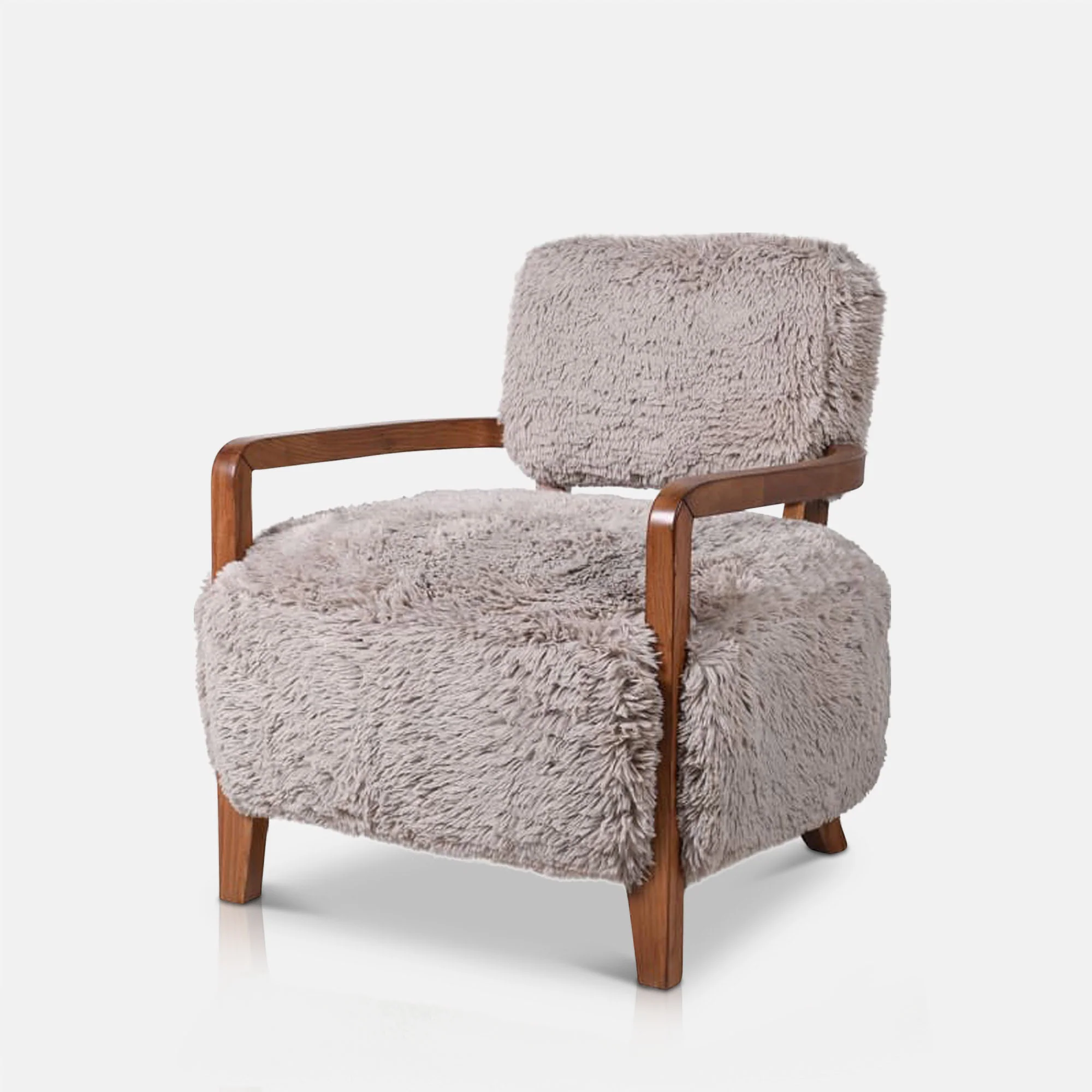 Ottawa Faux Fur Armchair - Image 4