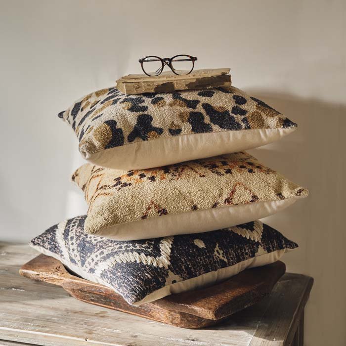 Patterned Cushion Trio