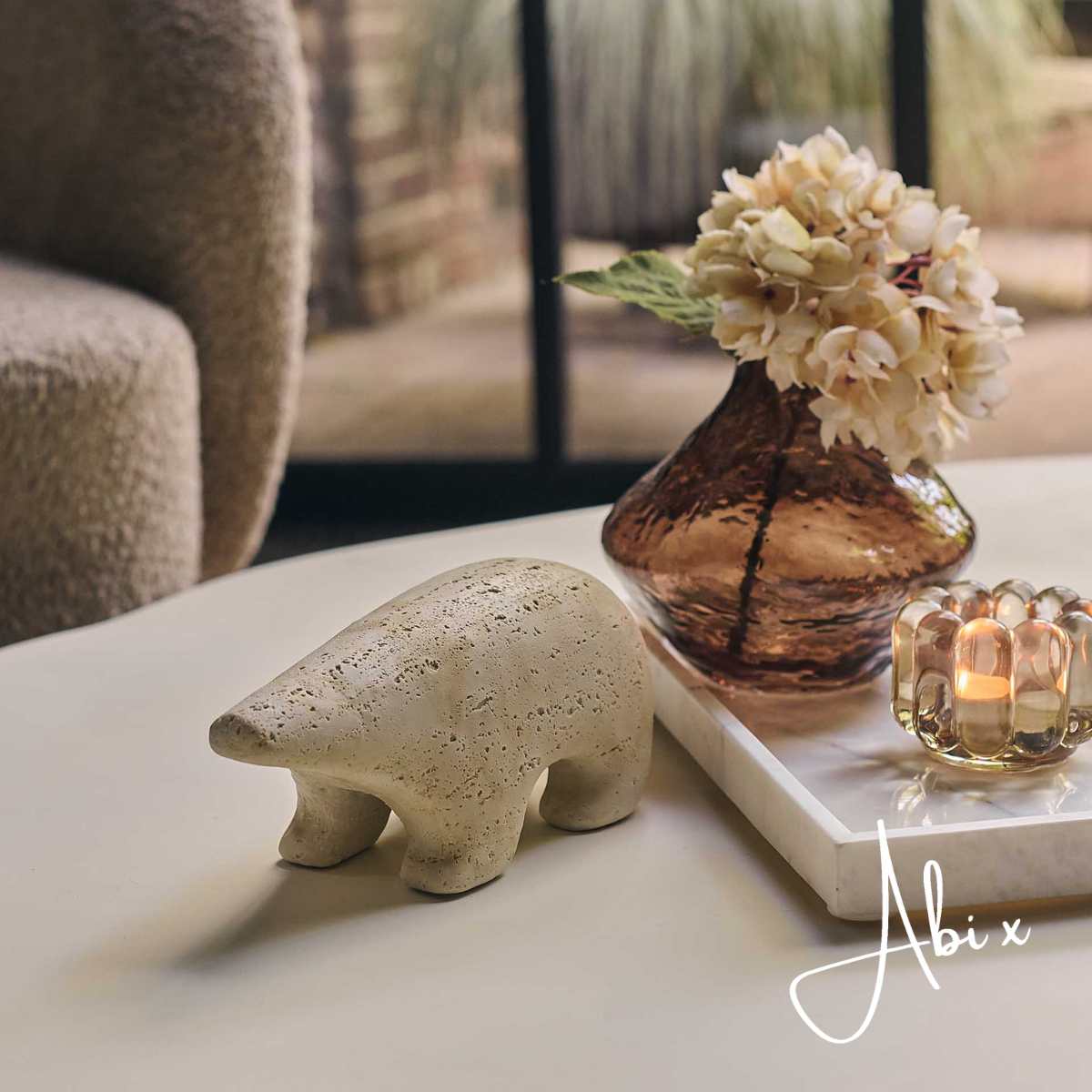 Polar Bear Abstract Sculpture - Image 5
