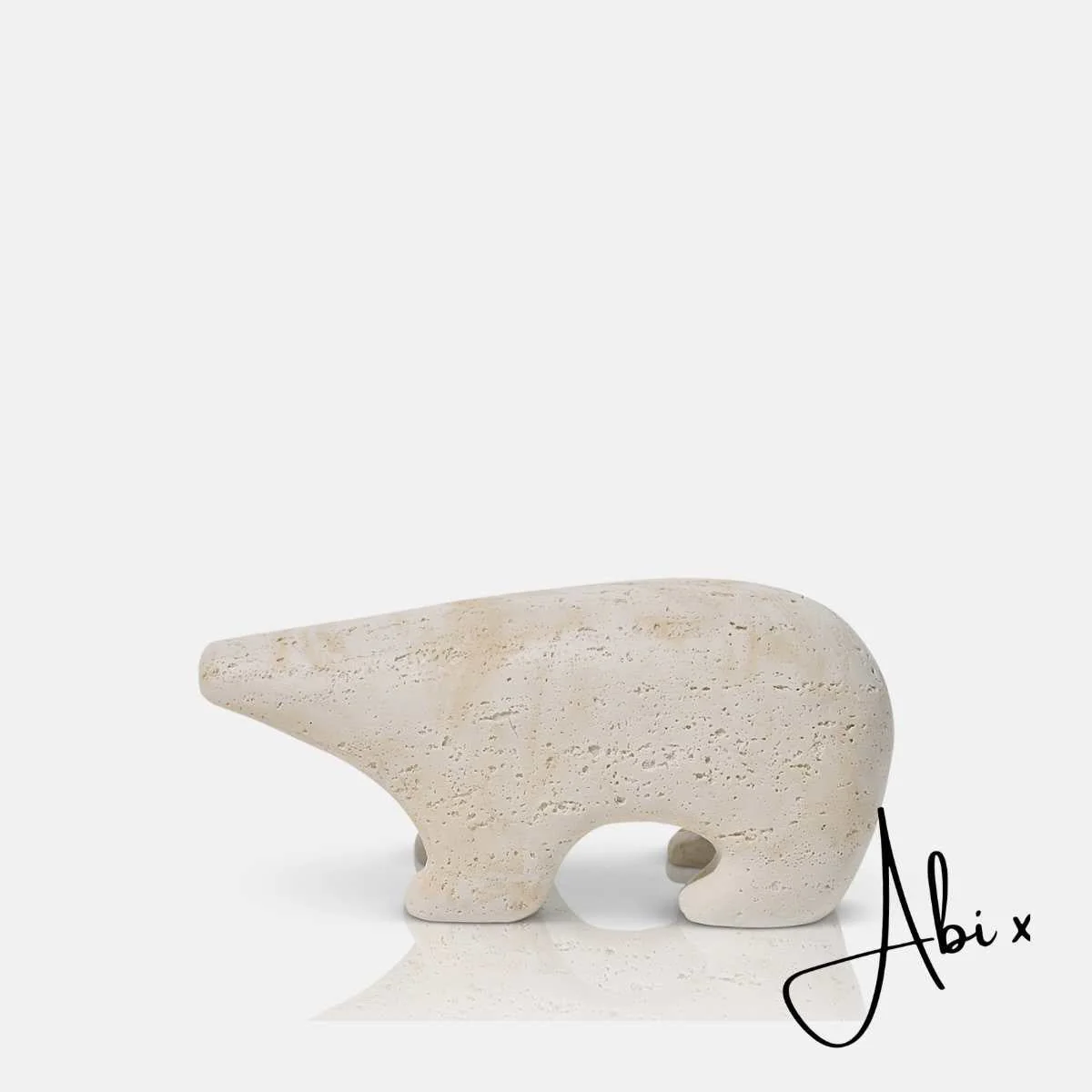 Polar Bear Abstract Sculpture - Image 6