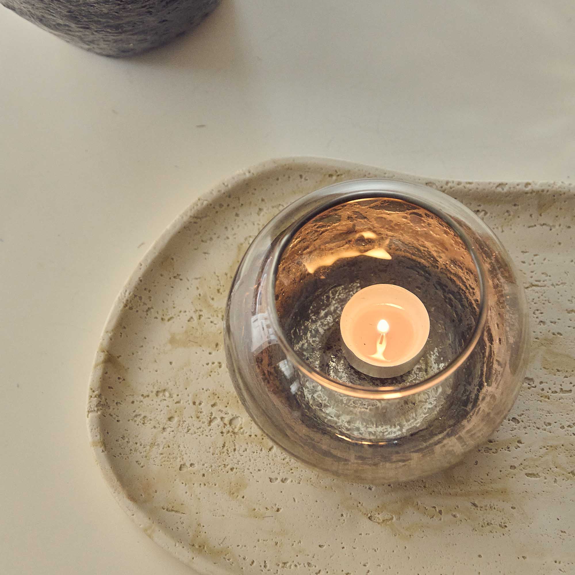 Reid Glass Candle Holder - Image 3