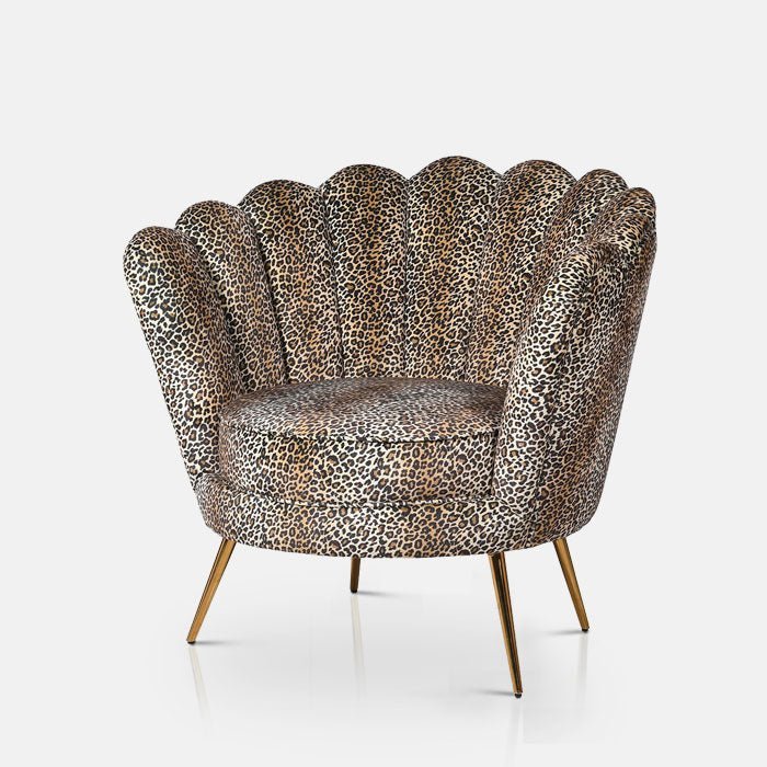 Reno Leopard Print Armchair - Image 4