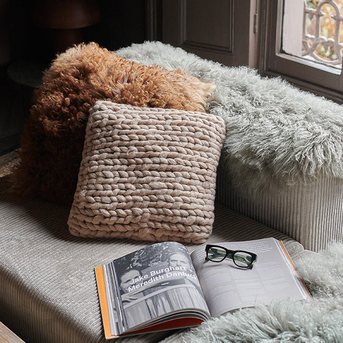 Riva Knitted Cushion