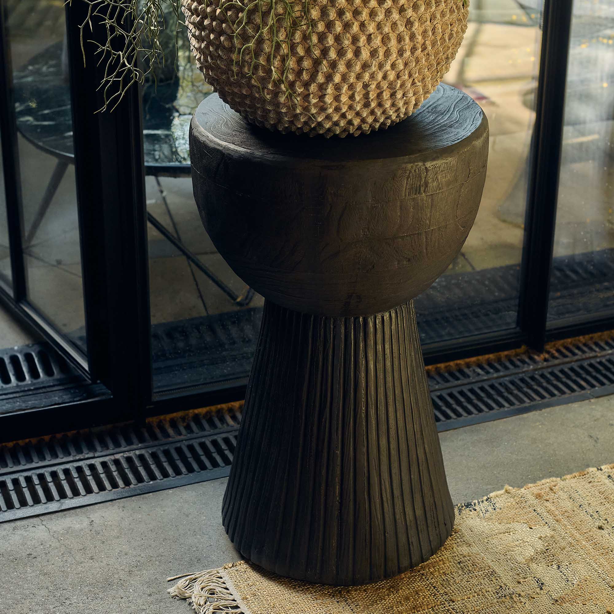 Ronan Black Side Table