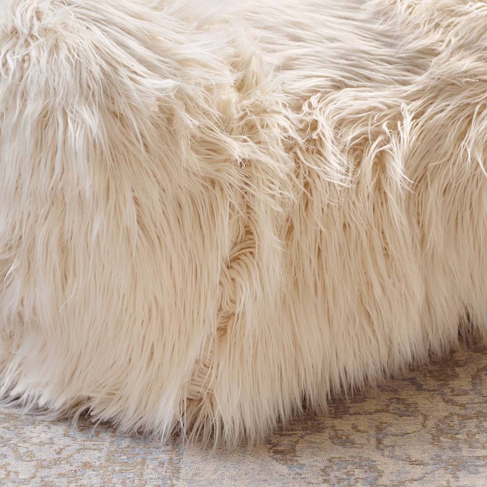 Rowley Faux Fur Armchair - Image 6