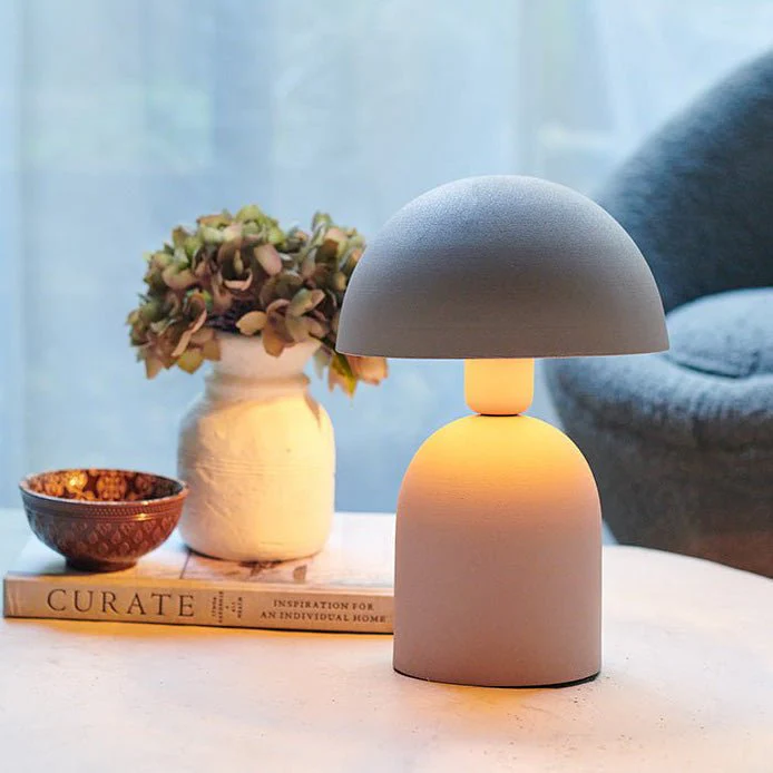 Rusper Dome Table Lamp, Cloud - Image 2