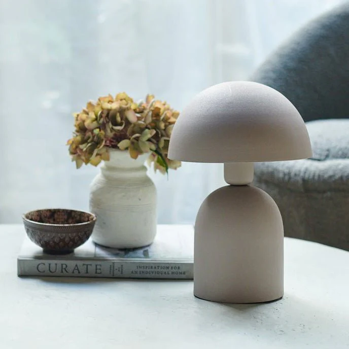 Rusper Dome Table Lamp, Cloud - Image 3