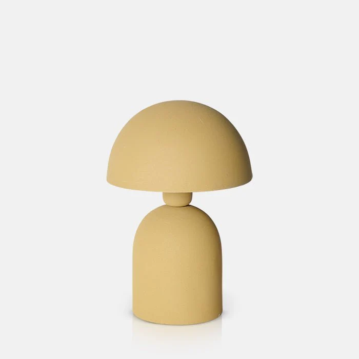 Rusper Dome Table Lamp, Ochre - Image 4