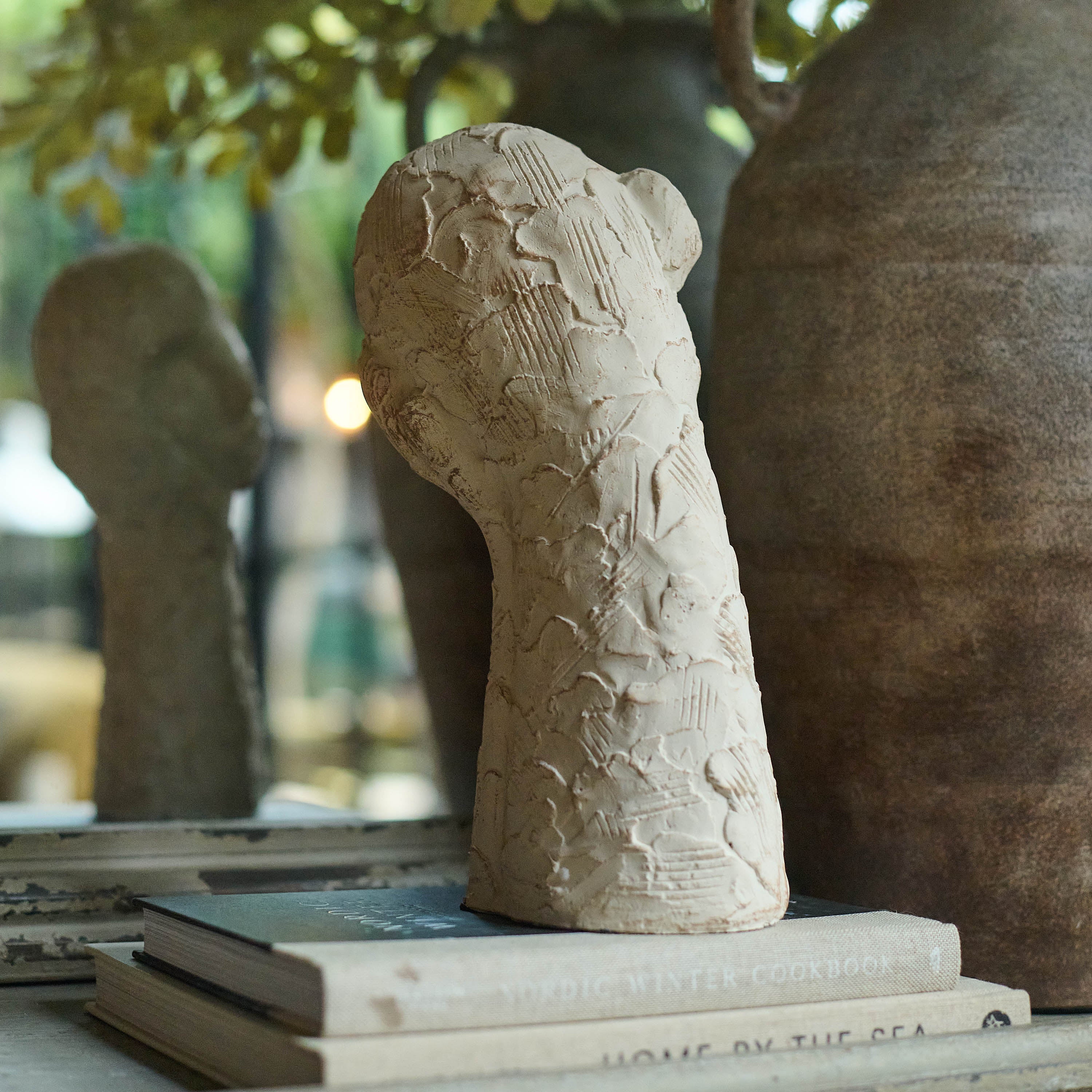 Samai Sculpture, Cream - Image 3