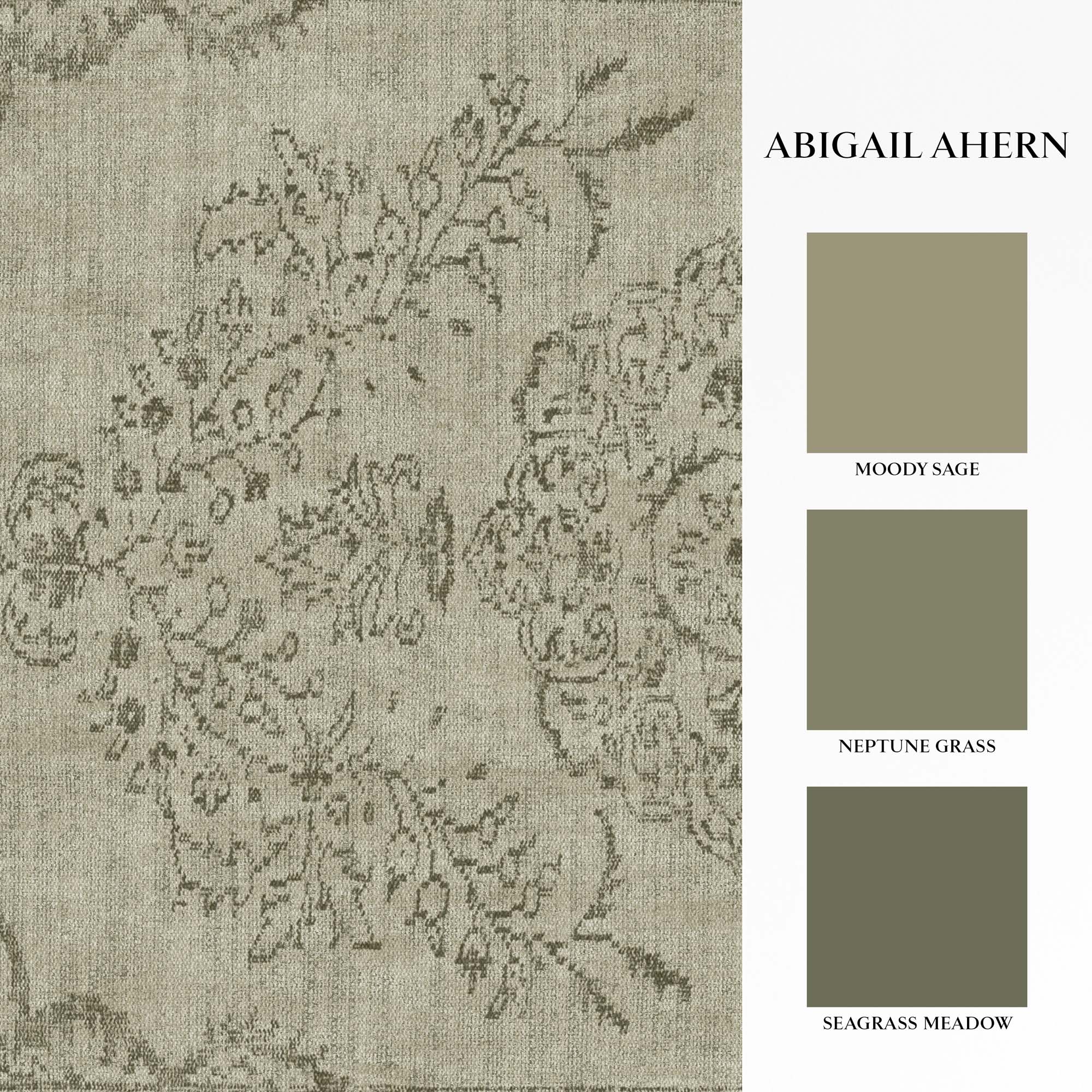 Tapestry Mural, Olive - Sample Pack - Image 3