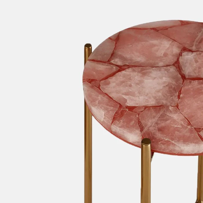 Sandon Quartz Side Table - Image 2