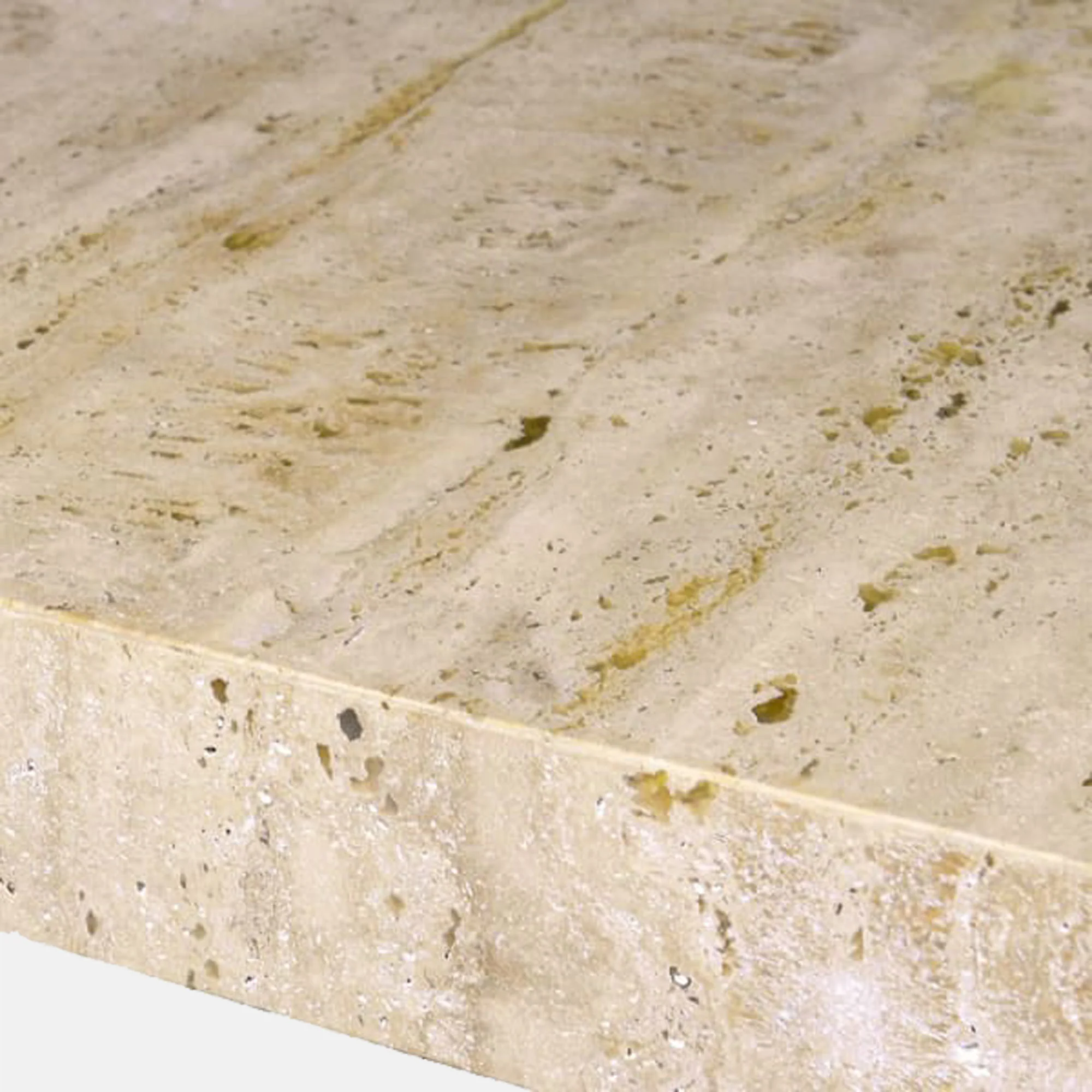 Santa Travertine Coffee Table - Image 3