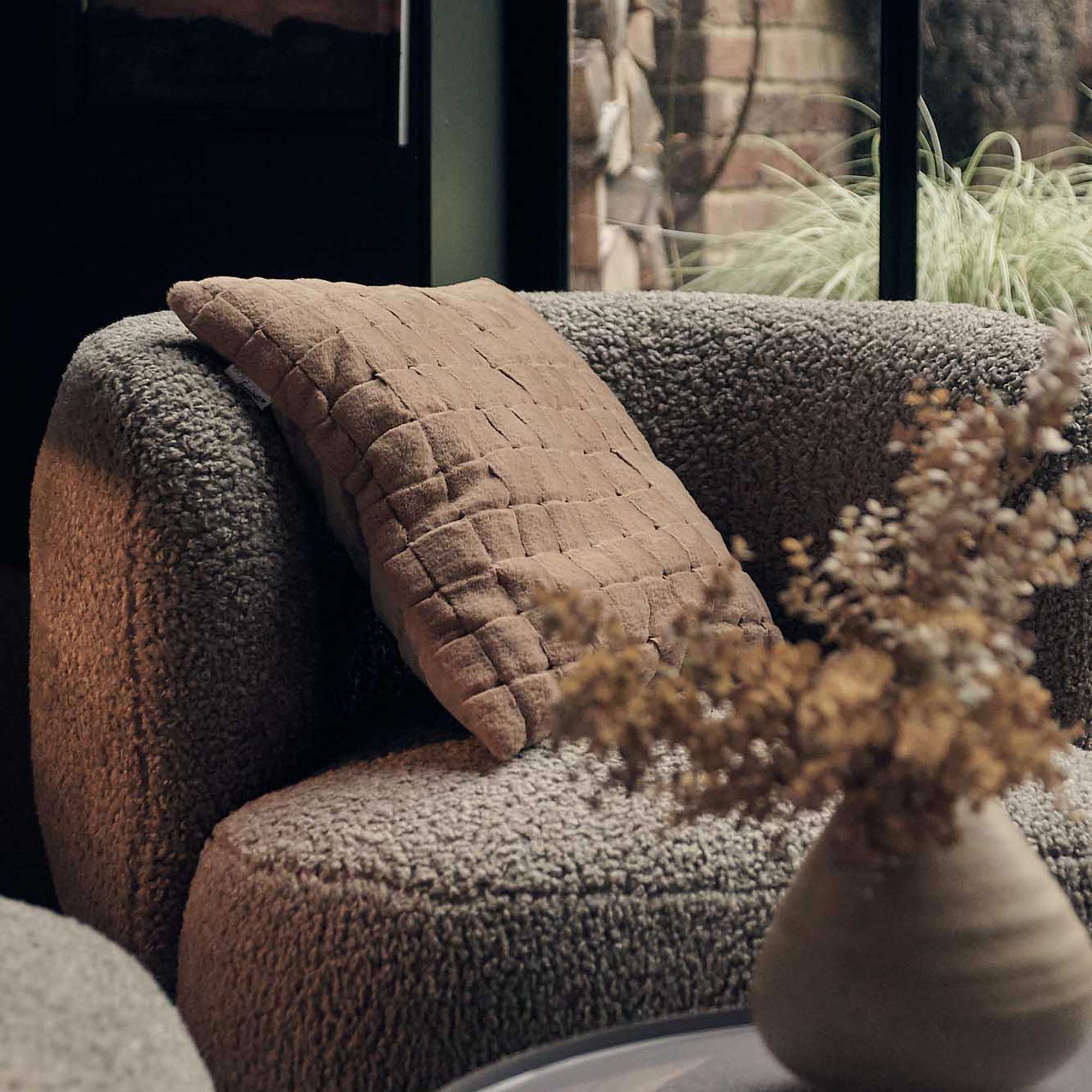 Stanville Cushion, Rust - Image 3