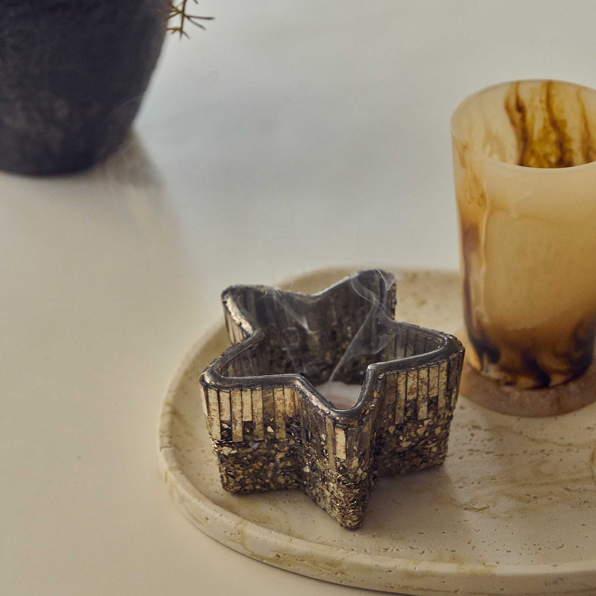 Star Glass Candle Holder - Image 5