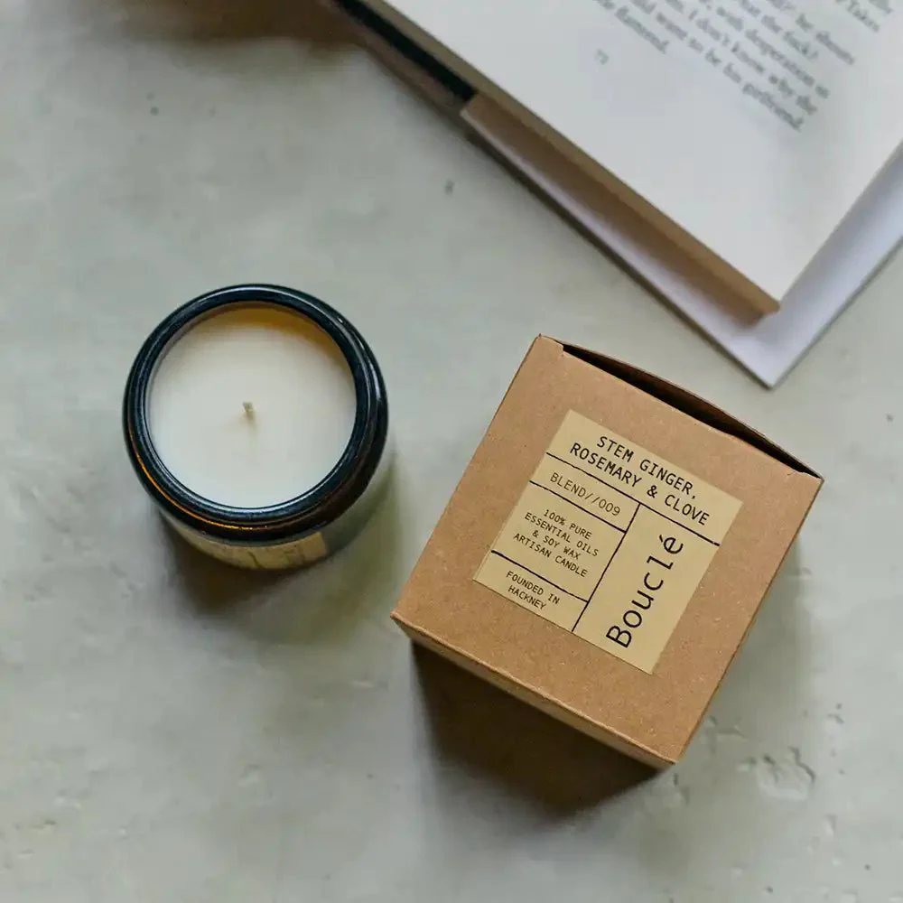 Stem Ginger, Rosemary & Clove Winter Candle - Image 3