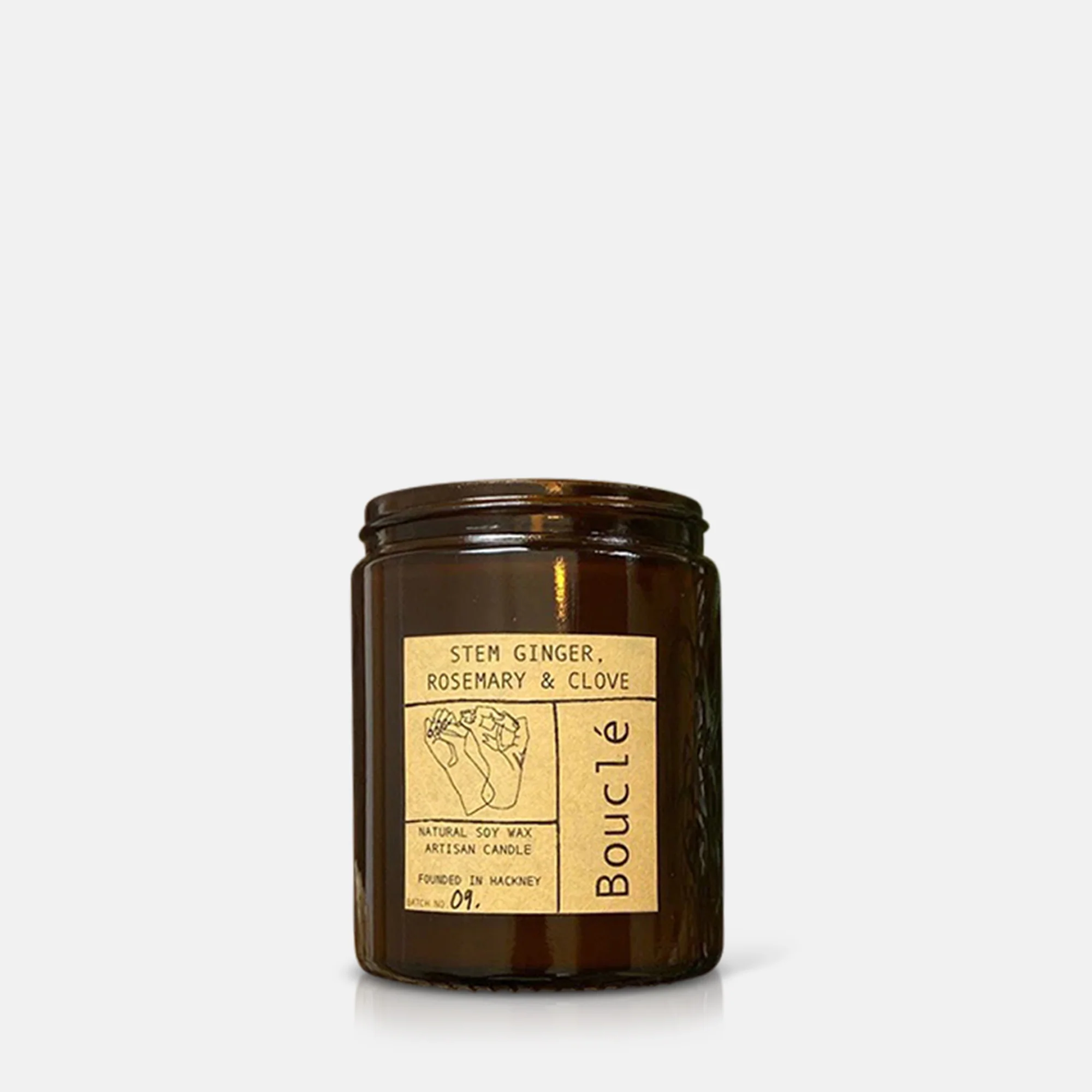 Stem Ginger, Rosemary & Clove Winter Candle - Image 4