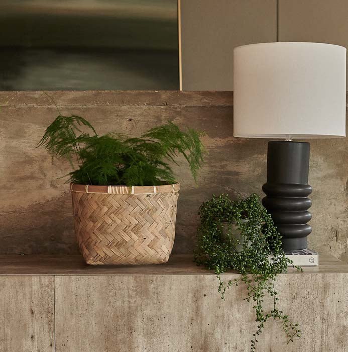 Sunnie Bamboo Plant Pot