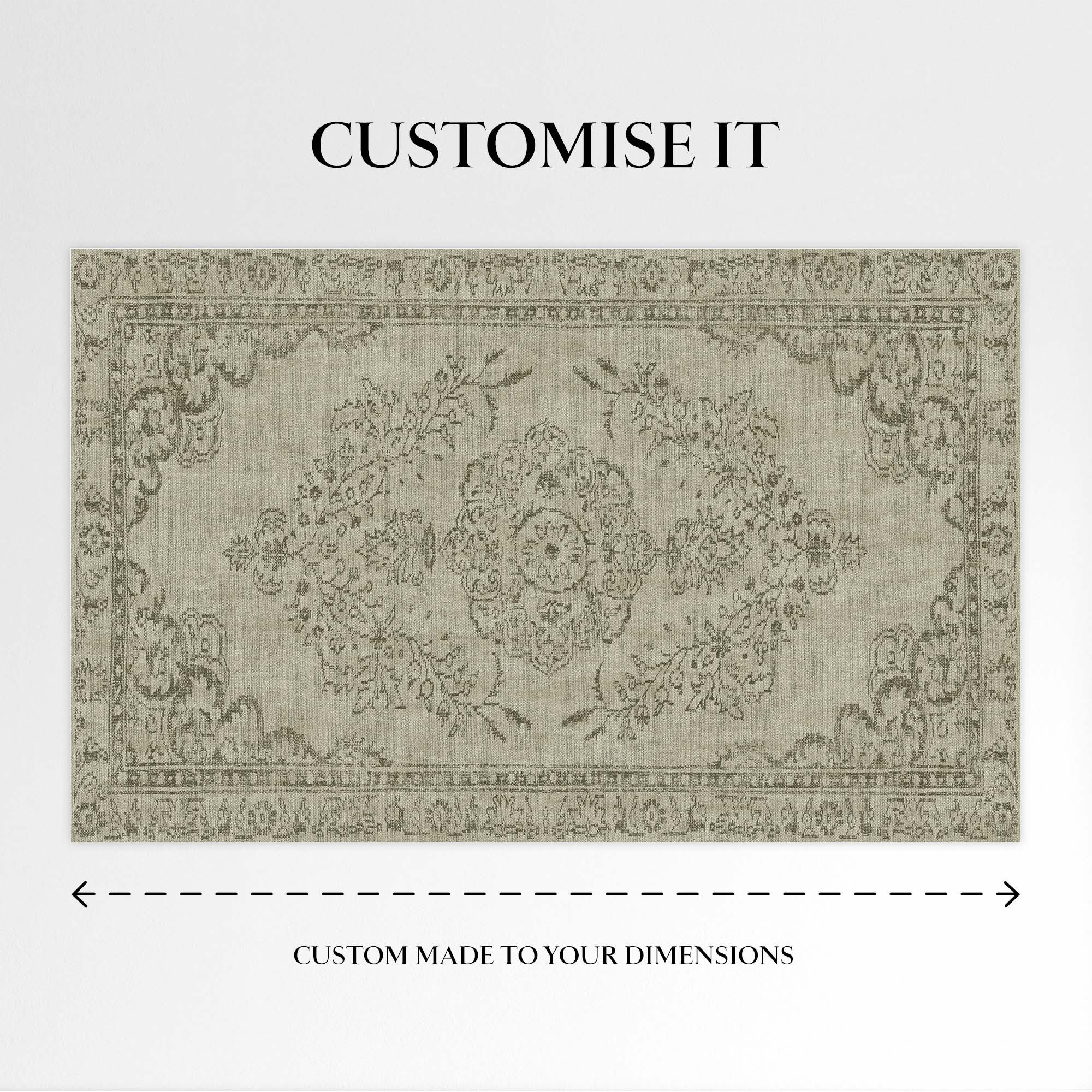 Tapestry Mural, Olive - Image 5