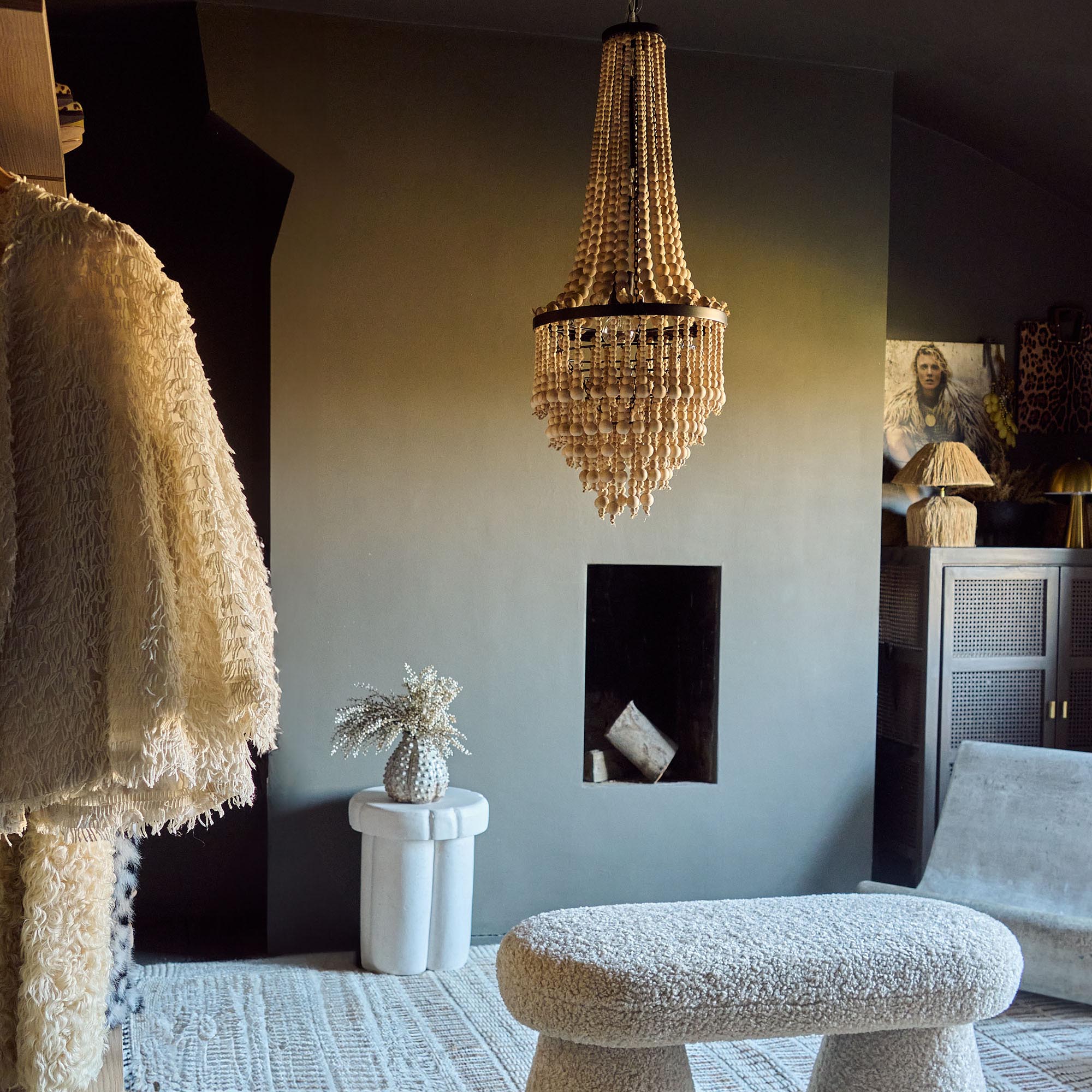 Tara Beaded Chandelier