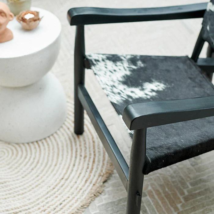 Tilbury Cow Print Armchair - Image 5