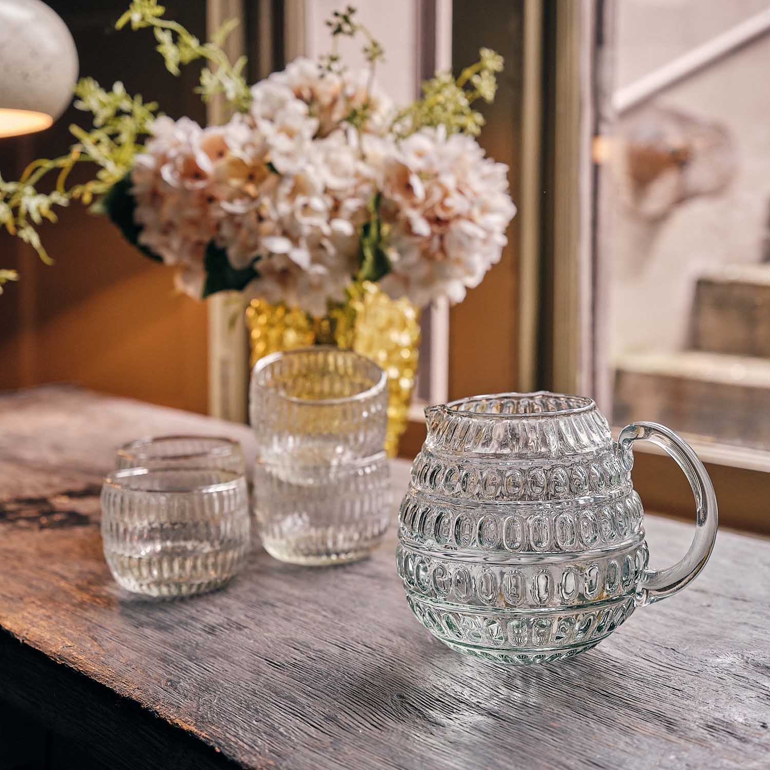 Tulsa Drinking Glass and Jug Set